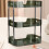 Clear 3-Tier Cosmetic Organizer 46.5x33.5x22cm 4