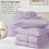 Set de cuvertură Queen Lavender, 7 piese 6