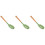 3St Slotted Pastaservers Van Silicone Met Staal En Handgreep 8