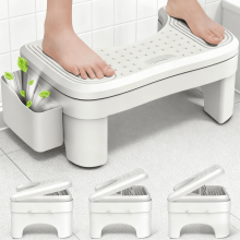 Sgabello accovacciato per WC per adulti, 40x21x17 cm