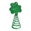 Green Shamrock Tree Topper for St Patrick's Day 1