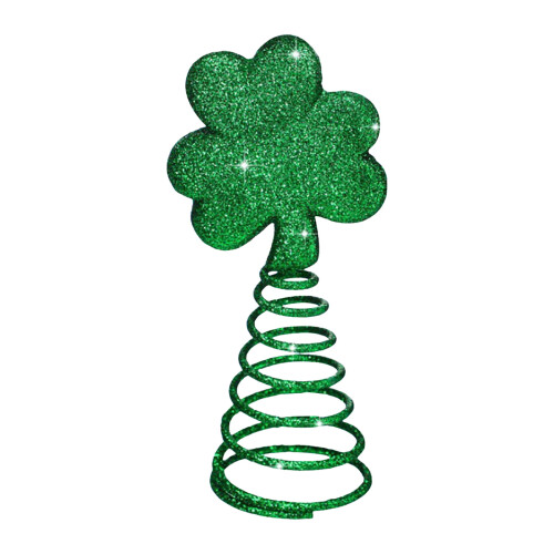 Mini-Baumspitzen-Kleeblatt-Ornament zum St. Patrick's Day