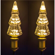 Vintage Edison LED Bulbs E27 3W 2700K 2-Pack