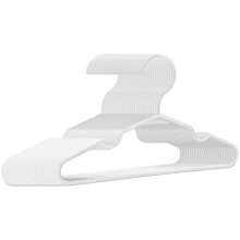 Kids Hangers 50 Pack – 11.5 in White Plastic