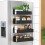 4-Pack Magnetic Spice Rack – Rustproof, Heavy-Duty, 1