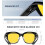 Γυαλιά νυχτερινής όρασης Fit-Over-Glasses Γυαλιά περιτύλιξης: Αντιθαμβωτικά γυαλιά 5