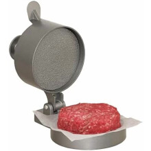 Burgerpresse 4,5" non-stick støbt aluminium justerbar vægt