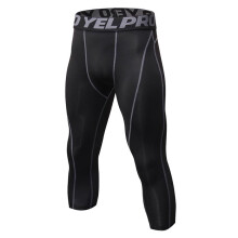 Kompressions-Capri-Leggings für Herren, schnelltrocknend, 1 Paar