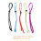 5Pcs Practical Glasses Strap for Men Adjustable Sunglasses Chain for Wearing 2