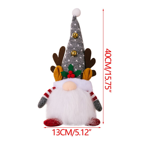 27" Light-Up Gnome Decoration Battery-Powered 2