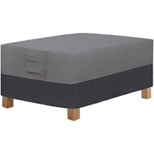 Salontafelhoes voor buiten, 48x28x16 inch, grijs
