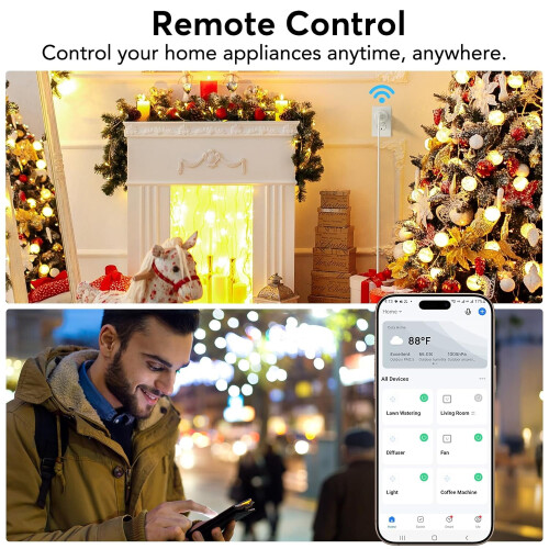 Smart WiFi-plugg kompatibel med Alexa 2