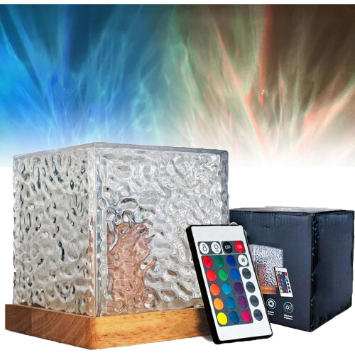 Aurora Borealis Night Light Projector – 16 Colors,