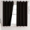 Light Grey Blackout Curtains, Polyester, 2 Panels, 42x63 in 1