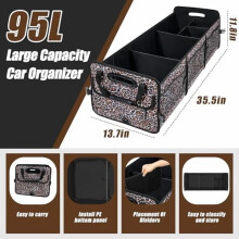 95L Expandable Car Trunk Organizer for SUV Truck
