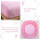 Gradient Pink Moon Stars Kids Sheet Set Full Size, 4 Piece Space Theme Microfiber Sheets Deep Pocket 3