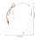 2 Count Vocal Microphone Headworn Headphone Wired Directional Child 7