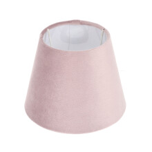 Pink Velvet Drum Lamp Shade 17 x 13 cm