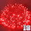 100-LED Warm White Battery Fairy Lights 33ft, 8 Modes, 1