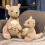 Kangourou en peluche réaliste, 30 cm 2