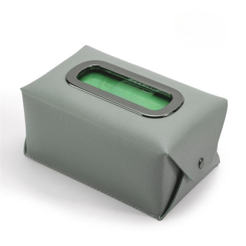 2-Pack Car Tissue Holder in PU Leather