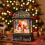 Musical Christmas Snow Globe Lantern with Cardinal 1