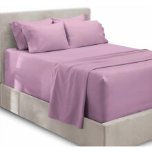 Spannbettlaken mit extra tiefen Taschen – Passend für Matratzen mit einer Höhe von 45–60 cm – 7-teiliges Split-King-Size-Bettwäscheset –