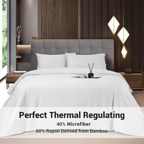 Bamboe Rayon Koellakenset Queen 4-delig 1