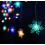 LED-Schneeflocken-Lichterkette, 4 m, warmweiß 5