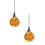 Crystal ceiling fan pull chains gold finish 2 pcs 21 inch 1