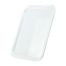 Biała plastikowa taca do serwowania 30x22,4 cm