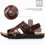 Men's Genuine Leather Classic Open Toe Sandals 5