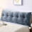 Rabbit Plush Bolster Pillow with Removable Washable Cover 1