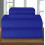 Microfiber Full Sheet Set 4-Piece Royal Blue 1