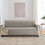 Quilted Sofa Cover for 3-Seater, Microfiber, Machine 1