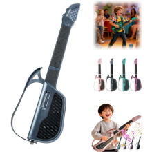 Smart Guitar DJ Controller Black Rechargeable Stringless
