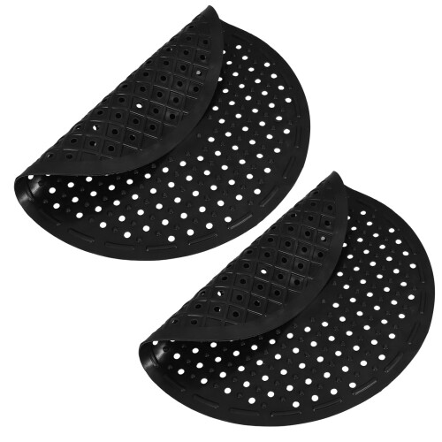 Rubber Sink Mat 30.5 x 30.5 cm Non-Slip Drain Filter