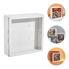 Clear ABS Plastic Display Box 24.8 x 24.8 x 8 cm
