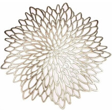 Gold Metallic Leaf Placemats 15" (38cm) – Pack of 18