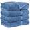 Premium Cotton Turkish Bath Towels 4-Piece Set 1