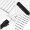 Wall Texture Brush in Black Rugged Cement Texture Comb for Artistic Pattern Painting Projects 3
