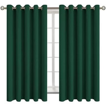 Mørkleggingsgardiner Smaragdgrønne Maljer Thermal2Panel