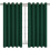 Mørkleggingsgardiner Smaragdgrønne Maljer Thermal2Panel 1