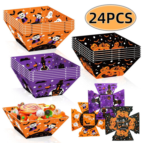 Κουτιά για λιχουδιές Halloween Κουτιά με γλυκά Δοχεία για γλυκά Halloween Κουτιά για είδη