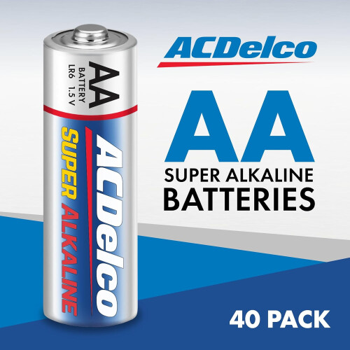 Αλκαλικές μπαταρίες ACDelco AA, συσκευασία 40 τεμαχίων 1