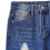 Gutteslim fit revne jeans 13-14 år blå stretch 2