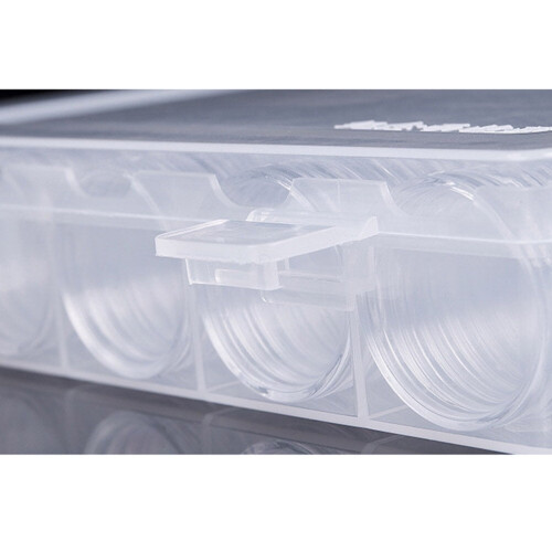 Plastic Coin Storage Box - Holds 100 Coins 2