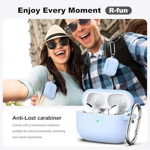 Μαλακή θήκη σιλικόνης για AirPods Pro2ης/1ης γενιάς με κιτ καθαρισμού και μπρελόκ – 1