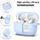 Μαλακή θήκη σιλικόνης για AirPods Pro2ης/1ης γενιάς με κιτ καθαρισμού και μπρελόκ – 6