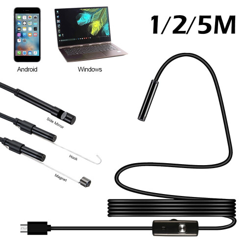 6LED B2m3IN1 Ενδοσκόπιο Ωτοσκόπιο Κάμερα Wifi Επιθεώρησης Αυτιών για Android 2